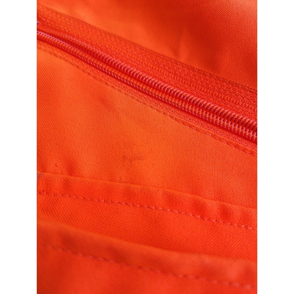 Avid Outdoor Hunting Vest Medium Neon Orange Deer Sportsman Gear Vintage - Picture 5 of 12